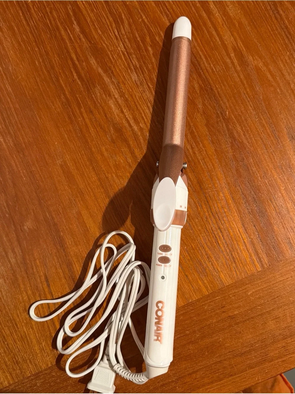 Hair Curling Iron Conair Dbl Ceramic 3/4” Instant Heat-up Auto Off Dual Voltage